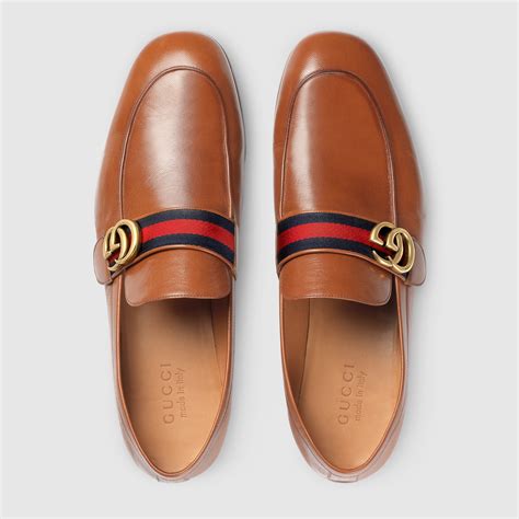 Men's loafer with leather Web 